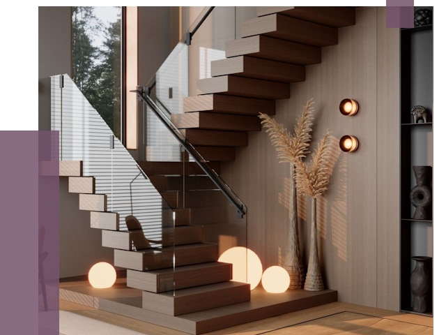 Изготовление и монтаж лестниц в Слободской от 87593 руб. | ПРОЛЁТ-Слб