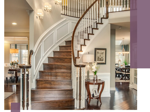 Изготовление лестниц под ключ в Слободской — металлокаркас и отделка