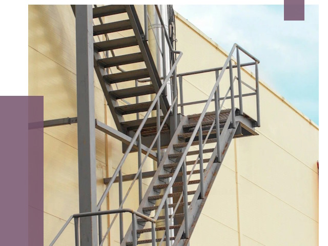 Пожарные лестницы в Слободской от 12366 руб. — монтаж и продажа | ПРОЛЁТ-Слб