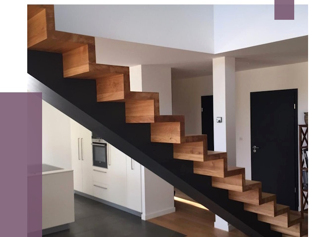 Изготовление деревянных лестниц в Слободской от 87593 руб. | ПРОЛЁТ-Слб