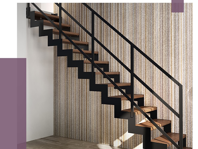 Изготовление металлических лестниц в Слободской от 48949 руб. | ПРОЛЁТ-Слб