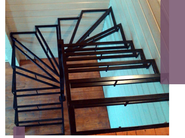 Изготовление металлических лестниц любой сложности в Слободской