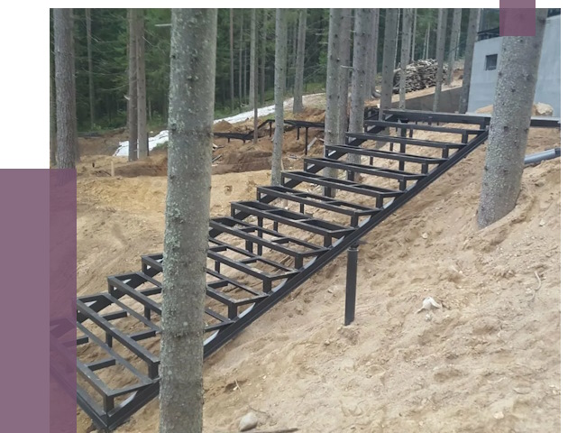 Монтаж металлических лестниц в Слободской от 13654 руб. 