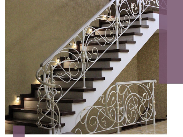 Кованые лестницы под ключ в Слободской — изготовление и монтаж
