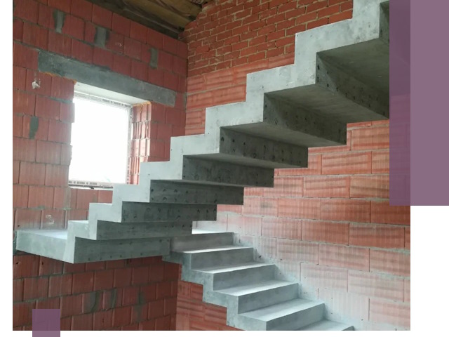 Бетонные лестницы под ключ в Слободской: монтаж, демонтаж, ремонт