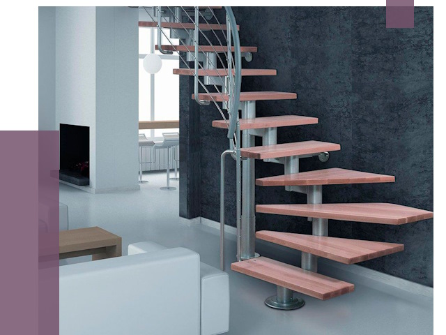 Модульные лестницы в Слободской от 17003 руб. — купить в ПРОЛЁТ-Слб