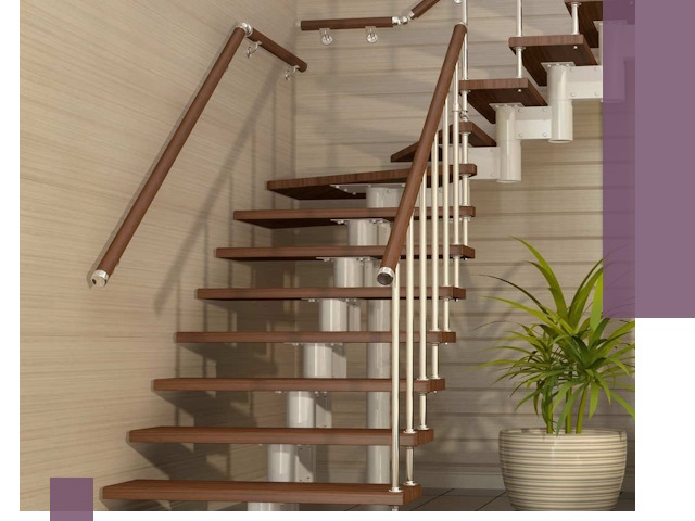 Изготовление модульных лестниц под ключ в Слободской