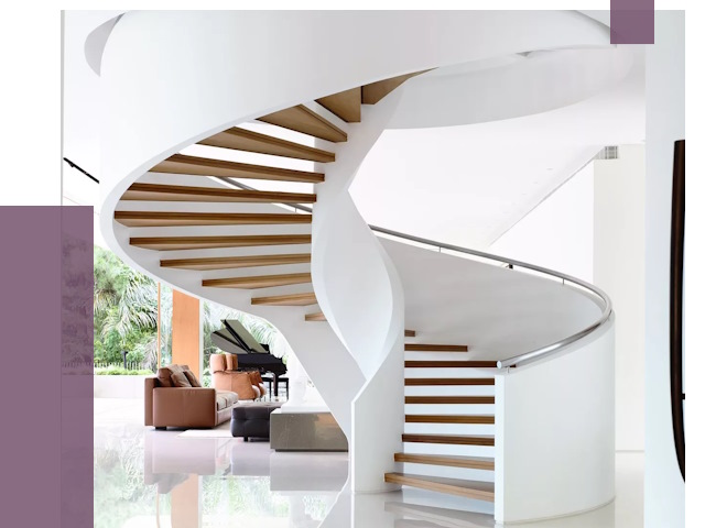 Винтовые лестницы в Слободской под ключ от 48949 руб. | ПРОЛЁТ-Слб