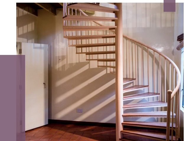 Изготовление винтовых лестниц на заказ в Слободской от 76772 руб. | ПРОЛЁТ-Слб