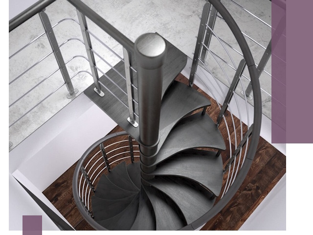 Демонтаж винтовых лестниц в Слободской — быстро и безопасно