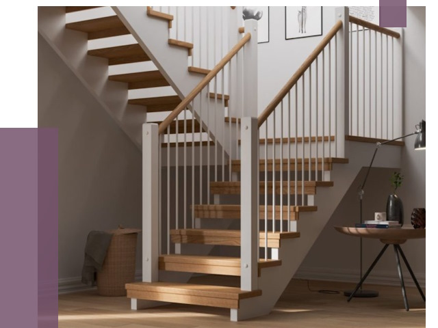 Маршевые лестницы в Слободской от 38386 руб. — монтаж | ПРОЛЁТ-Слб