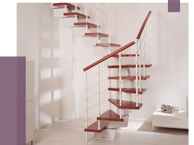 Изготовление лестниц на больцах в Слободской от 9790 руб. | ПРОЛЁТ-Слб
