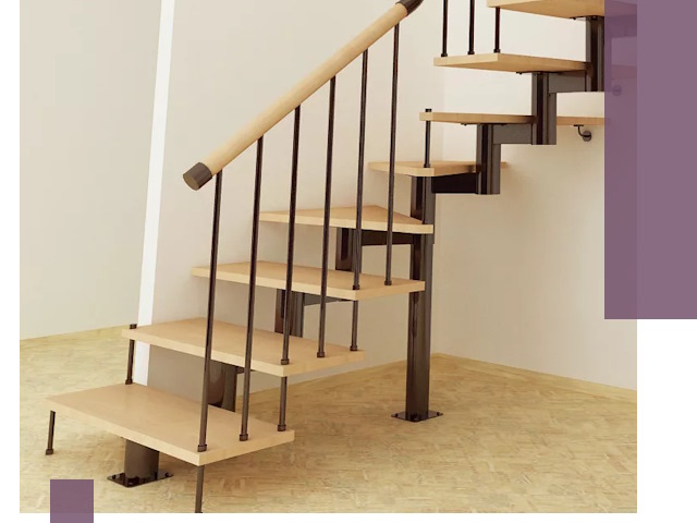 Монтаж лестниц на больцах в Слободской — быстро и надежно