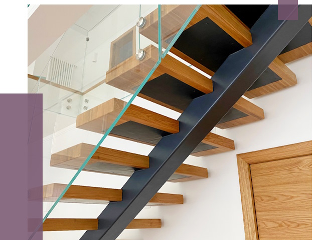 Лестницы на монокосоуре в Слободской от 19064 руб. под ключ | ПРОЛЁТ-Слб