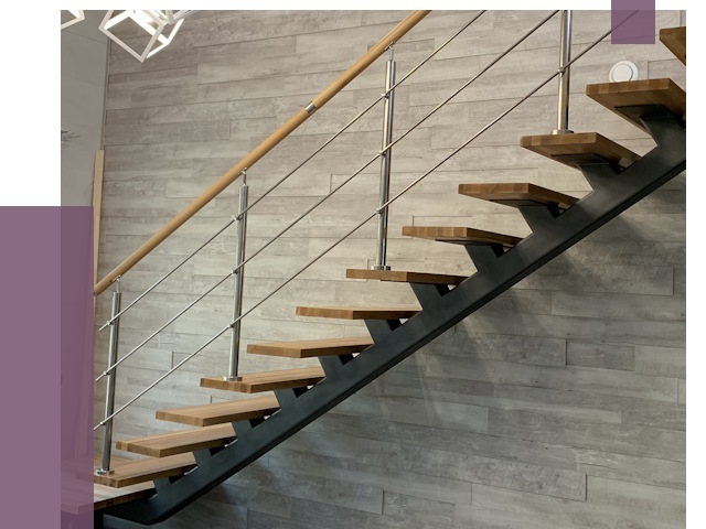 Изготовление лестниц на монокосоуре в Слободской от 76772 руб. 