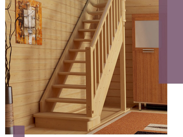 Лестницы эконом класса под ключ в Слободской — недорого и быстро