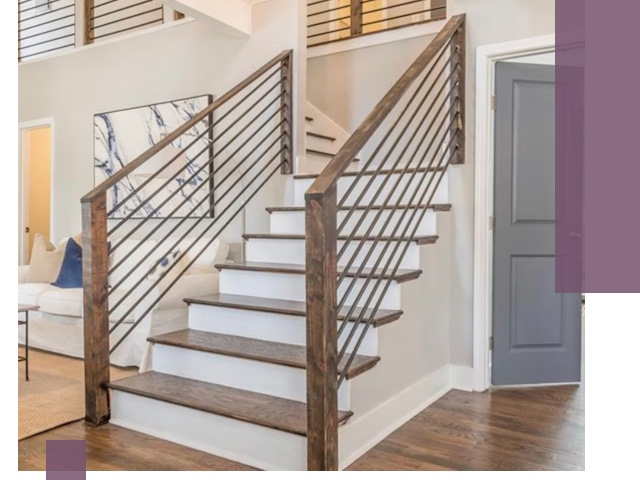 Лестницы для коттеджа под ключ в Слободской — изготовление и монтаж