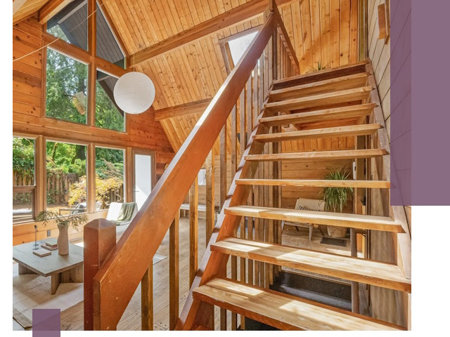 Лестницы для дачи под ключ в Слободской — изготовление и монтаж