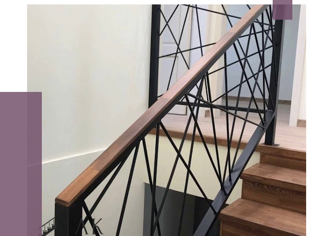 Перила и ограждения в Слободской от 7729 руб. под ключ | ПРОЛЁТ-Слб