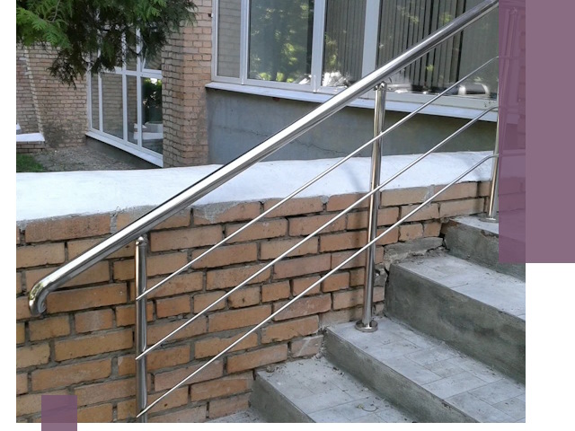 Перила из нержавеющей стали высокого качества в Слободской