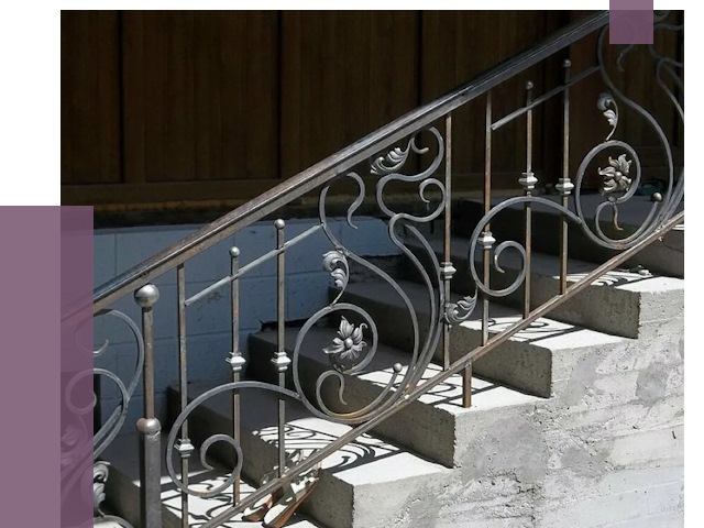 Кованые перила в Слободской от 8759 руб. под ключ — качество от ПРОЛЁТ-Слб