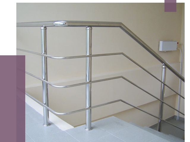 Алюминиевые перила в Слободской от 6389 руб. под ключ | ПРОЛЁТ-Слб