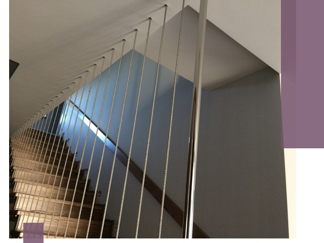 Тросовые перила под ключ в Слободской — производство и монтаж