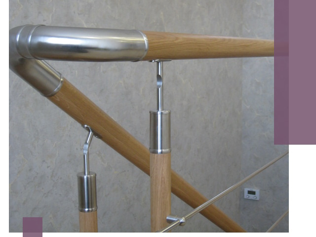 Комбинированные перила на заказ в Слободской — монтаж и производство