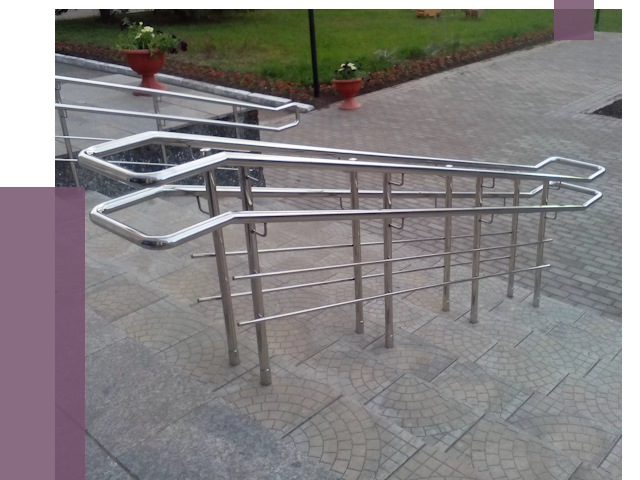 Перила для инвалидов в Слободской от 7646 руб. под ключ | ПРОЛЁТ-Слб