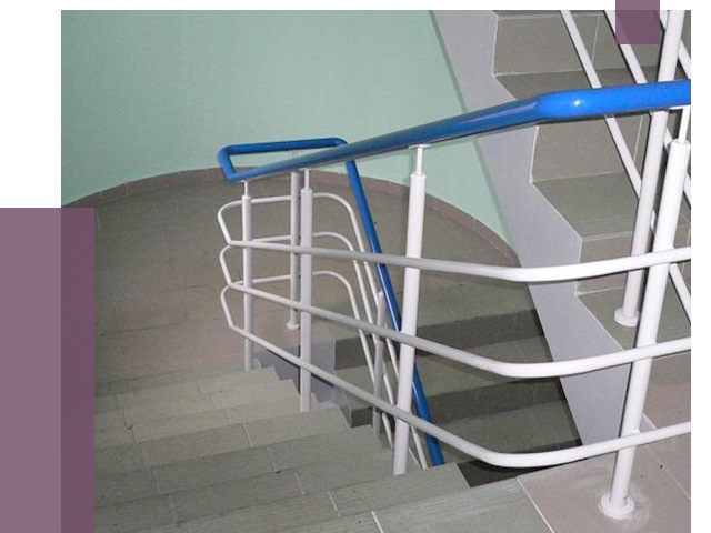 Перила в подъезде в Слободской — установка и замена от 7471 руб. | ПРОЛЁТ-Слб