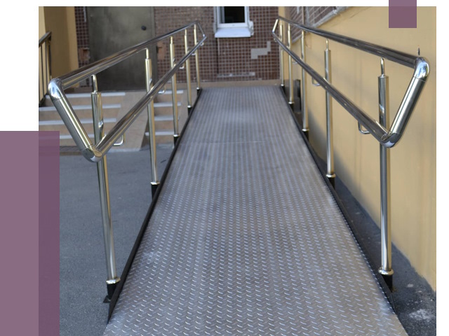 Пандусы в Слободской от 12366 руб. — установка для инвалидов | ПРОЛЁТ-Слб