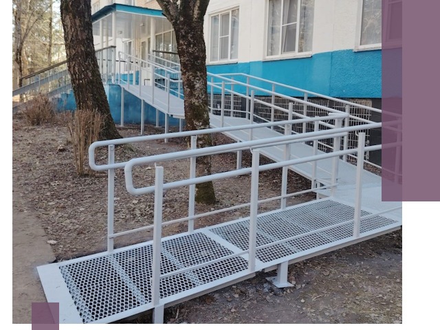 Пандусы под ключ в Слободской: изготовление, монтаж и демонтаж