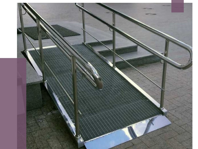 Монтаж пандусов для инвалидов в Слободской от 8677 руб. под ключ | ПРОЛЁТ-Слб