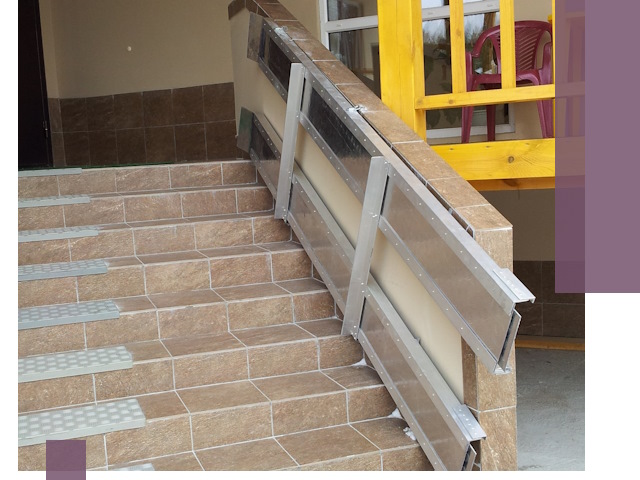 Откидные пандусы под ключ в Слободской — монтаж и демонтаж