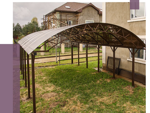 Демонтаж навесов в Слободской от 4637 руб. — разборка и вывоз | ПРОЛЁТ-Слб