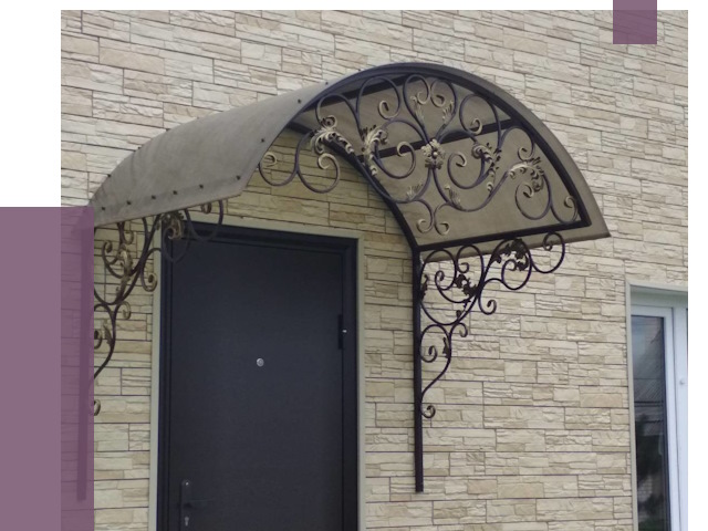 Ремонт козырьков в Слободской от 7471 руб. | ПРОЛЁТ-Слб