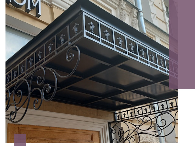 Ремонт козырьков и навесов в Слободской — быстро и качественно