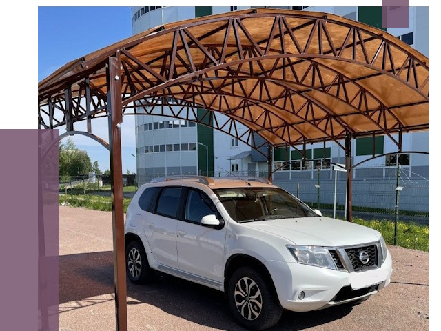 Недорогие навесы в Слободской от 43281 руб. | ПРОЛЁТ-Слб