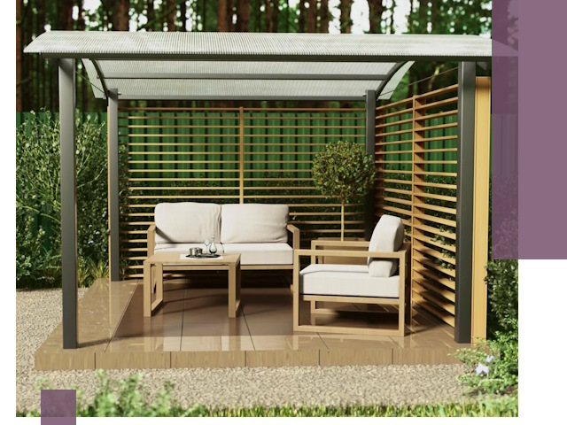 Навесы для дачи в Слободской: изготовление, монтаж и демонтаж