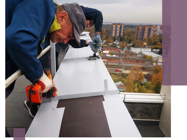 Монтаж парапетов в Слободской — установка прочных металлических ограждений