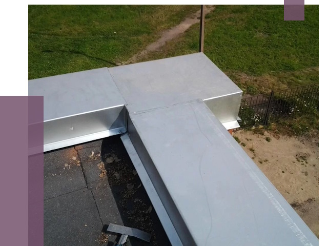 Оцинкованные парапеты в Слободской от 8089 руб. | ПРОЛЁТ-Слб