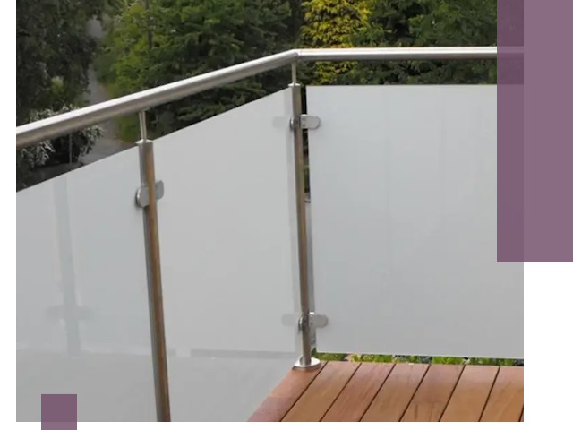 Алюминиевые парапеты для балконов и террас в Слободской