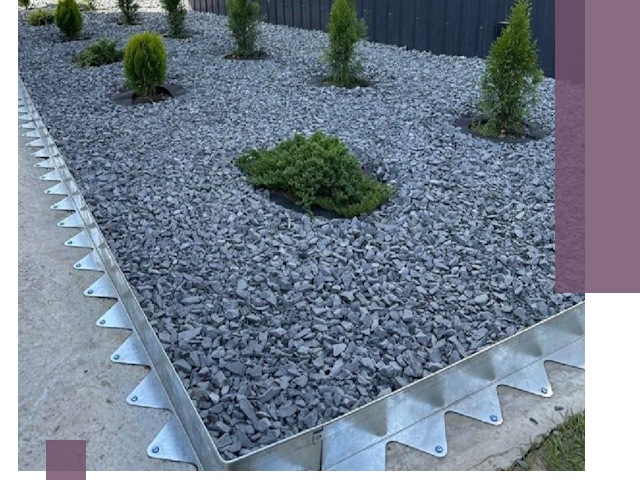 Оцинкованные металлические бордюры под заказ в Слободской