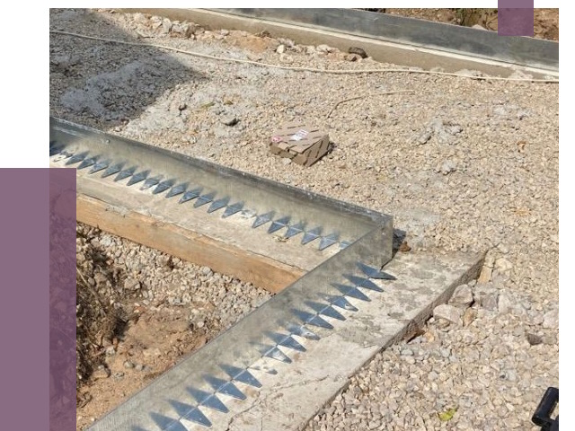 Нержавеющие бордюры в Слободской от 4843 руб. под ключ | ПРОЛЁТ-Слб