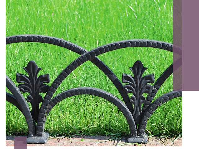 Декоративные металлические бордюры под ключ в Слободской