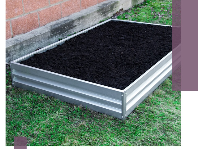 Металлические бордюры для грядок в Слободской: прочность и аккуратность