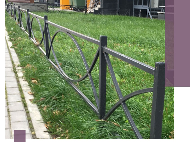 Газонные ограждения из металла в Слободской — монтаж и продажа