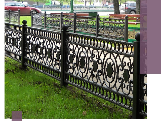 Секционные газонные ограждения под ключ в Слободской