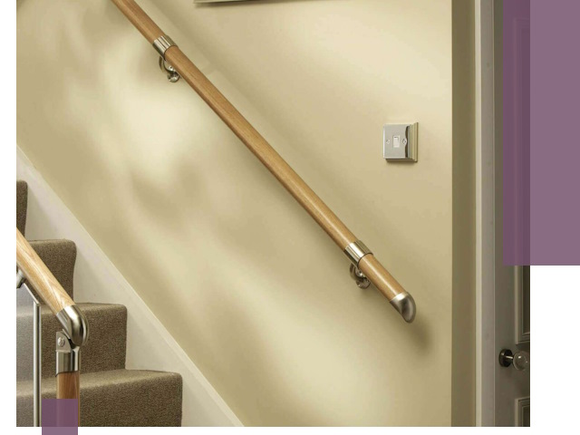 Монтаж пристенных поручней профессионально в Слободской