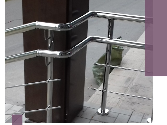 Монтаж поручней из нержавеющей стали в Слободской качественно и быстро